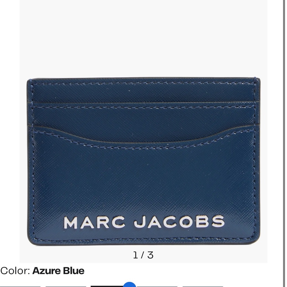 Marc Jacobs Navy Card Holder